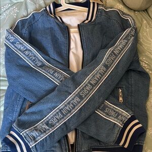 Balmain Blue Denim Jacket